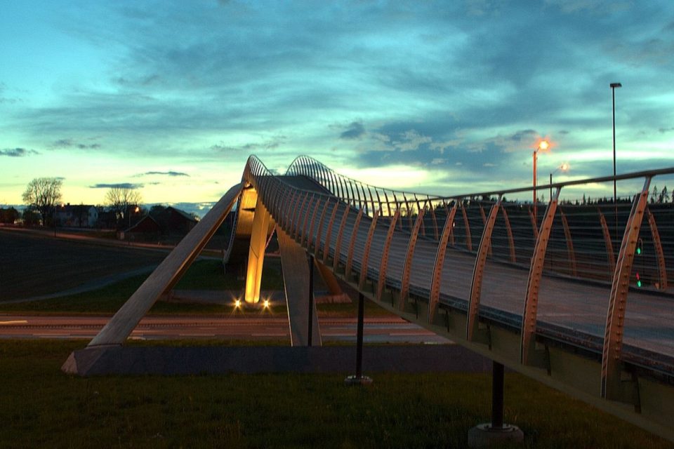 Åsmund Ødegård - Flickr - The da Vinci bridge in Ås